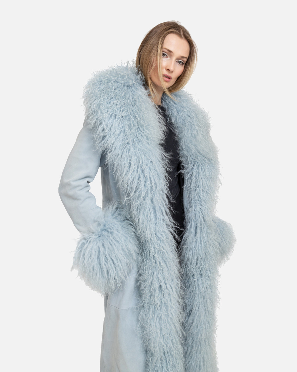 Dorothy Suede Ultra Maxi Coat