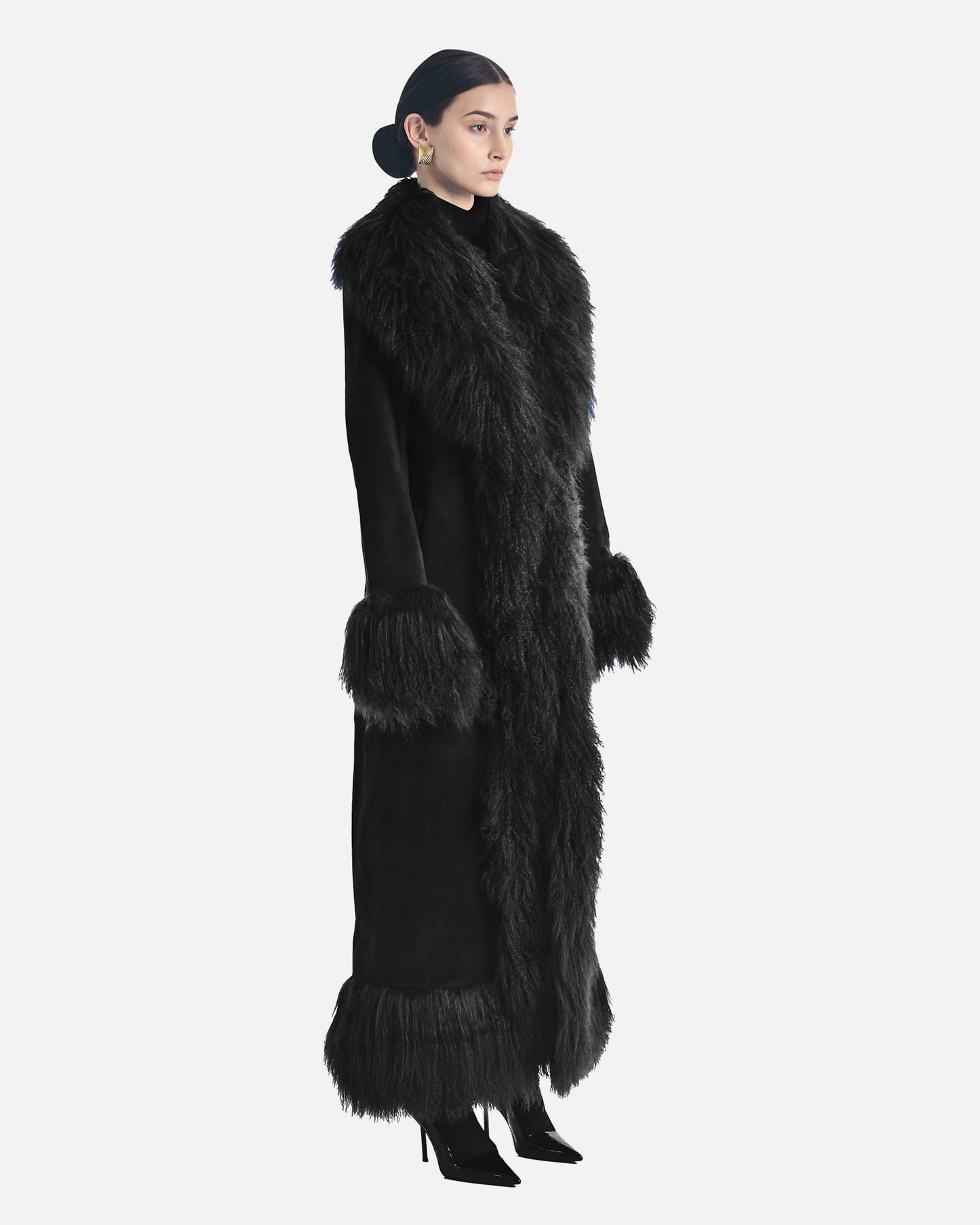 Dorothy Suede Ultra Maxi Coat