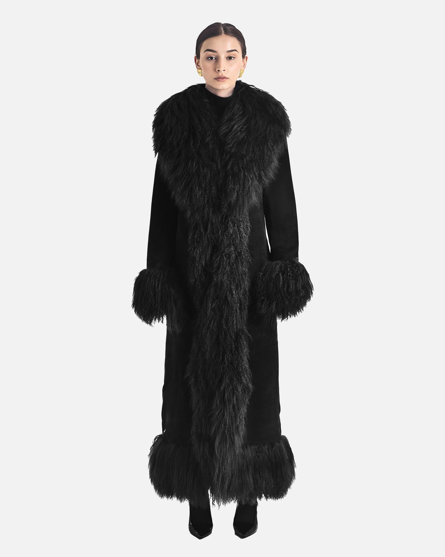 Dorothy Suede Ultra Maxi Coat