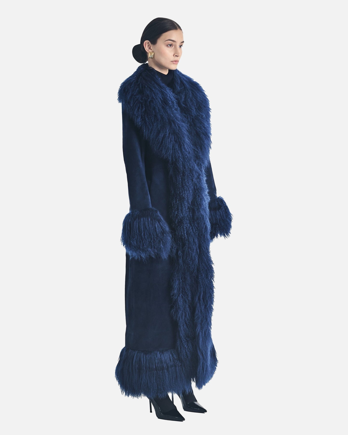 Dorothy Suede Ultra Maxi Coat