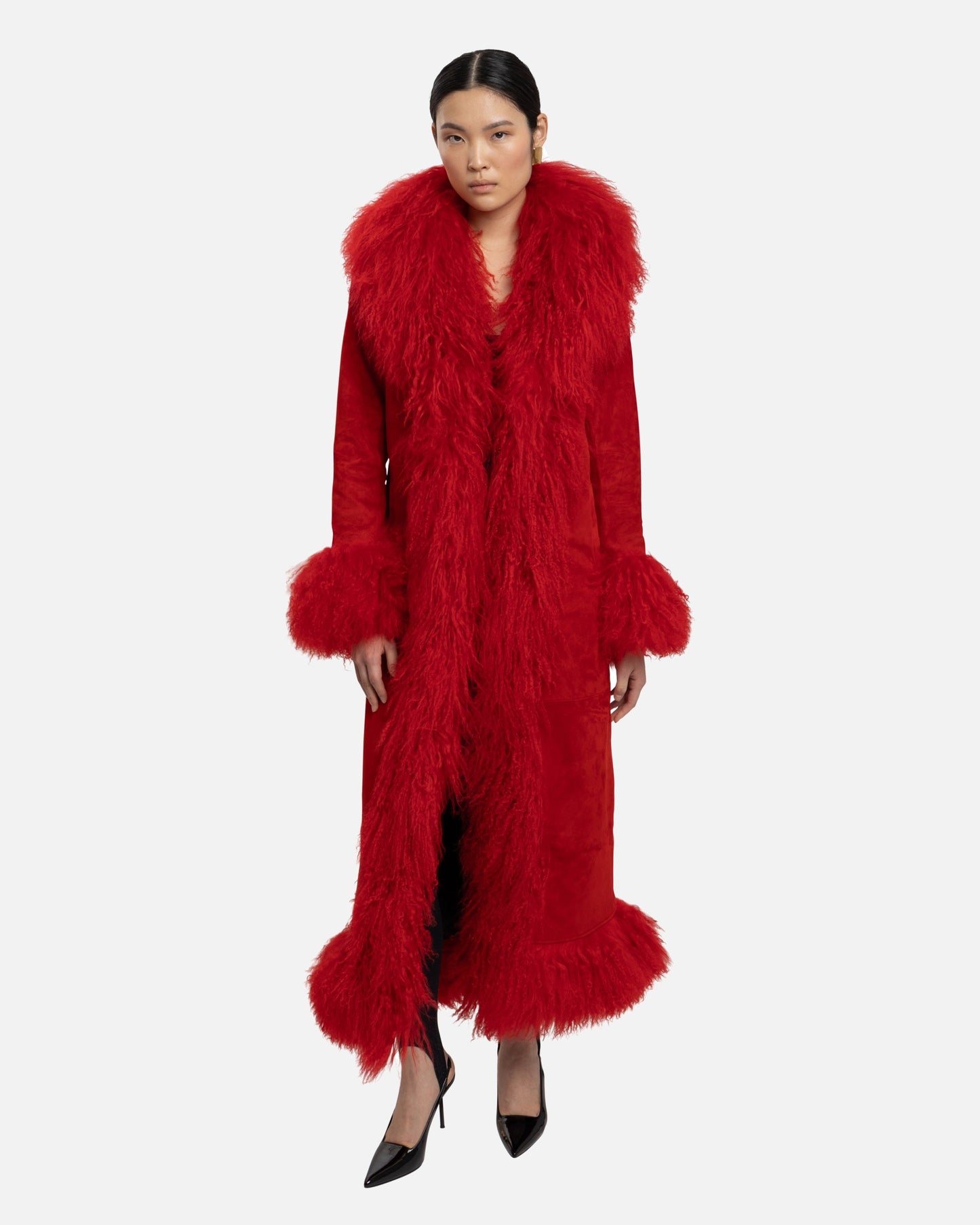 Dorothy Suede Ultra Maxi Coat
