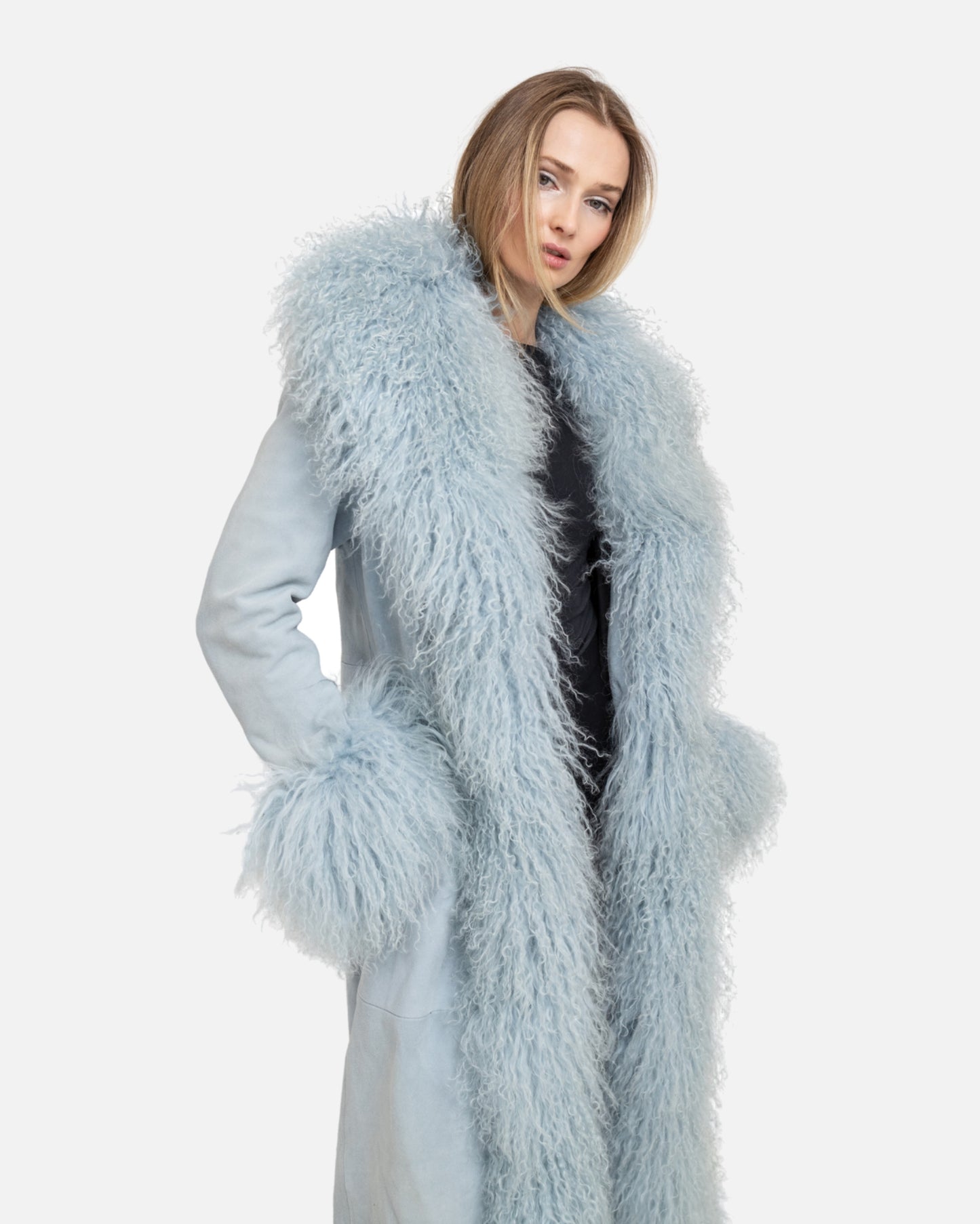 Dorothy Suede Ultra Maxi Coat