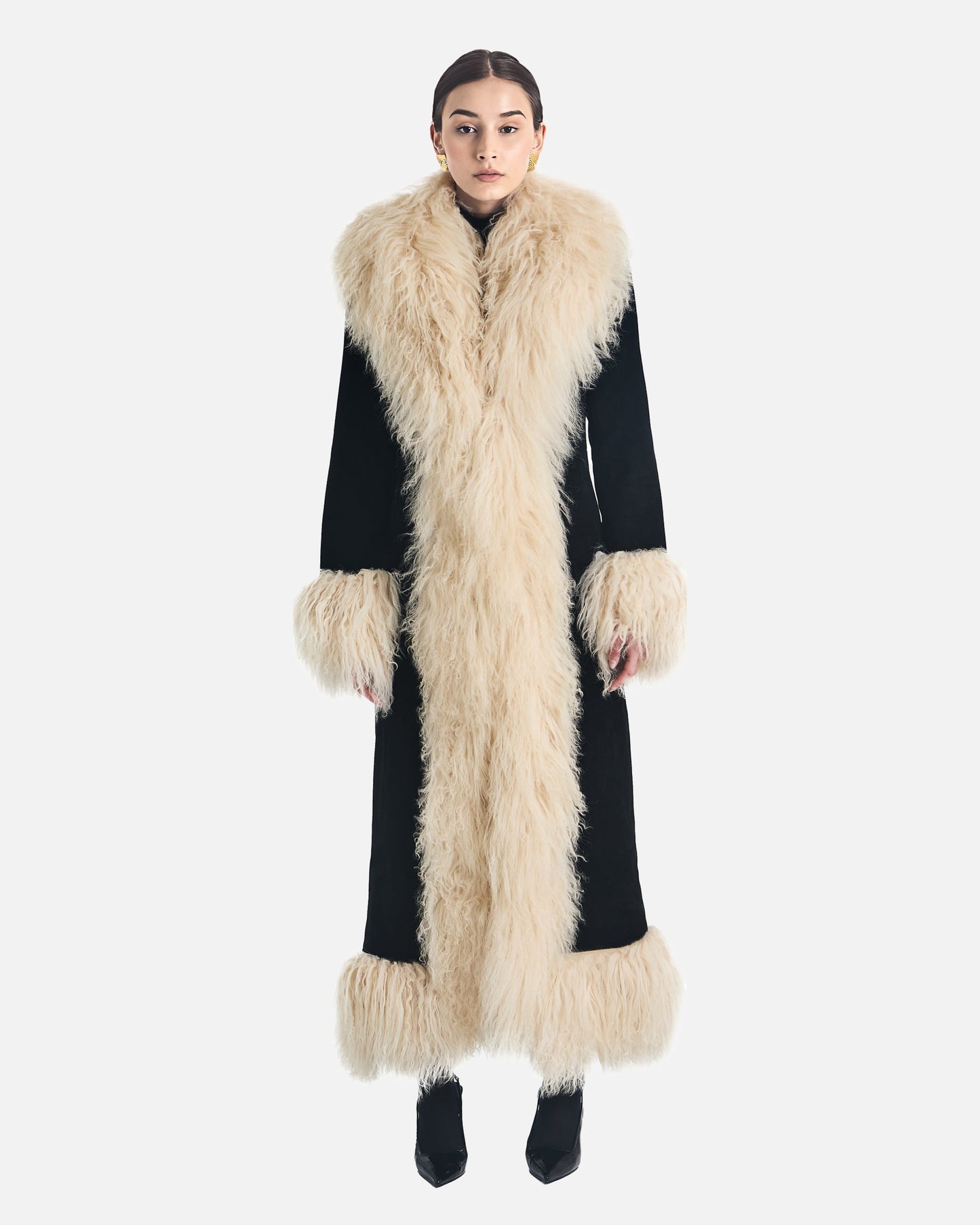 Dorothy Suede Ultra Maxi Coat