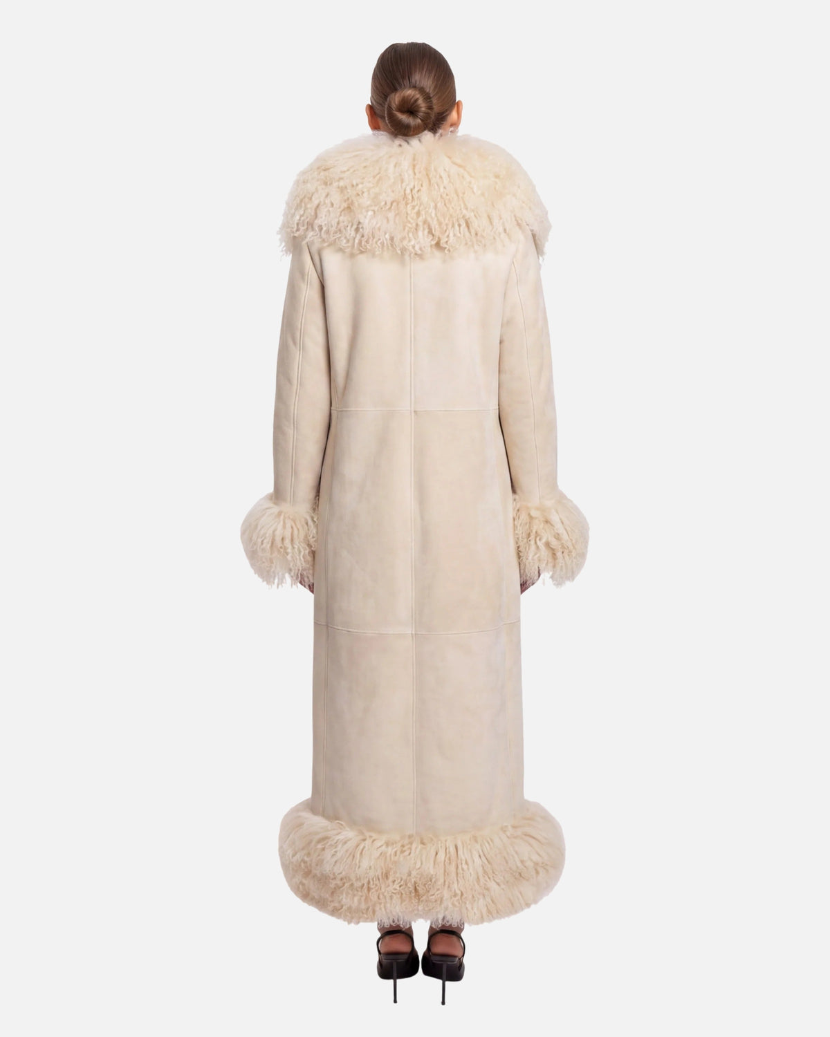 Dorothy Suede Ultra Maxi Coat