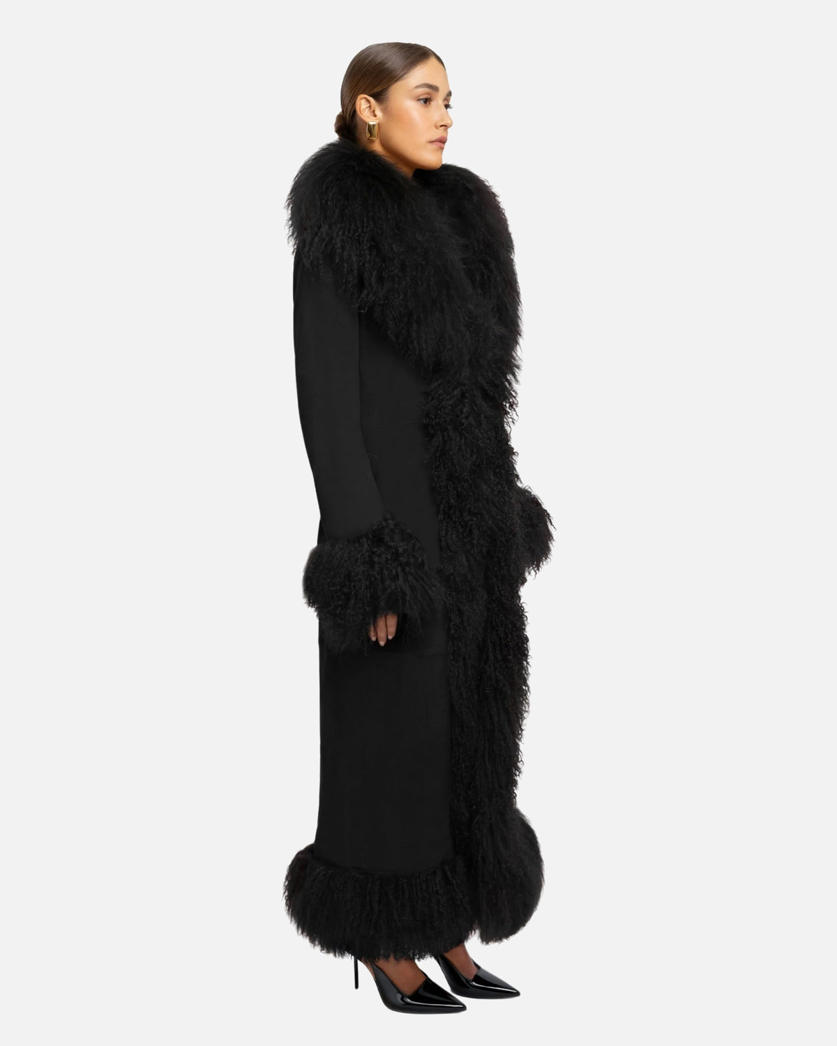 Dorothy Suede Ultra Maxi Coat