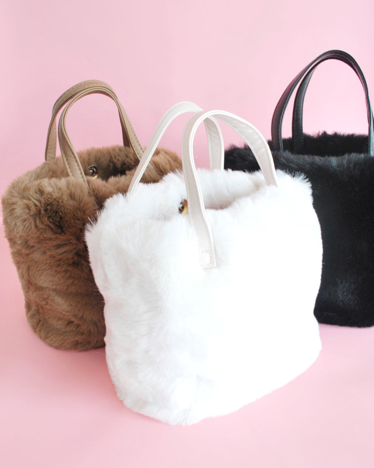 Elise Fur Tote