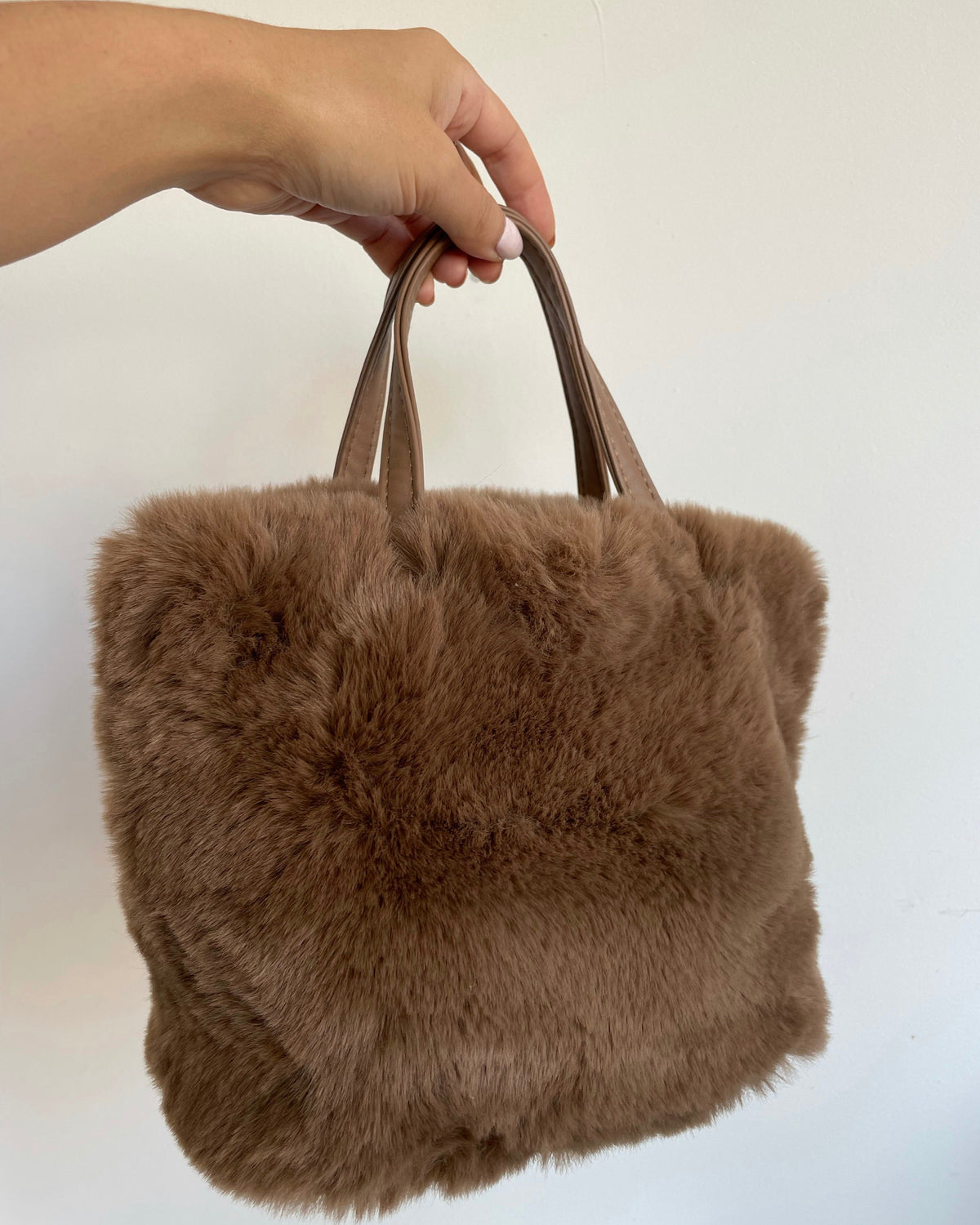 Elise Fur Tote