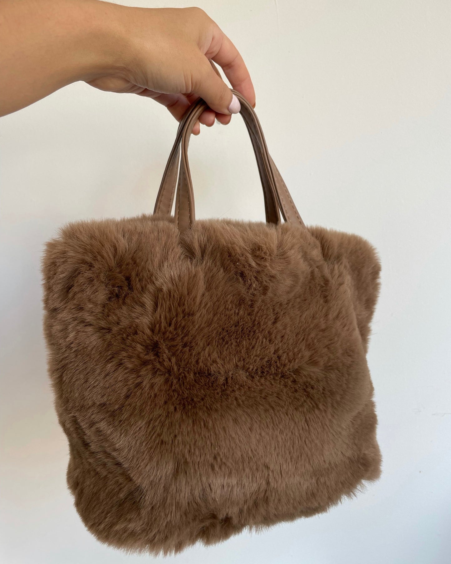 Elise Fur Tote