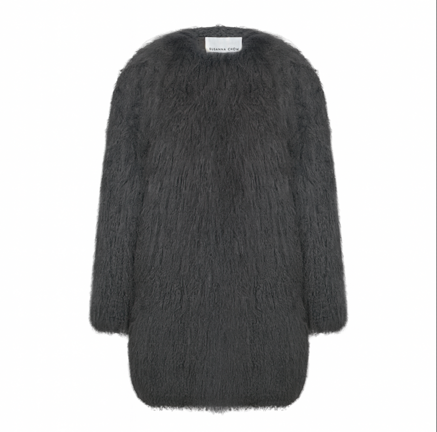 Carrie Shearling Midi Coat