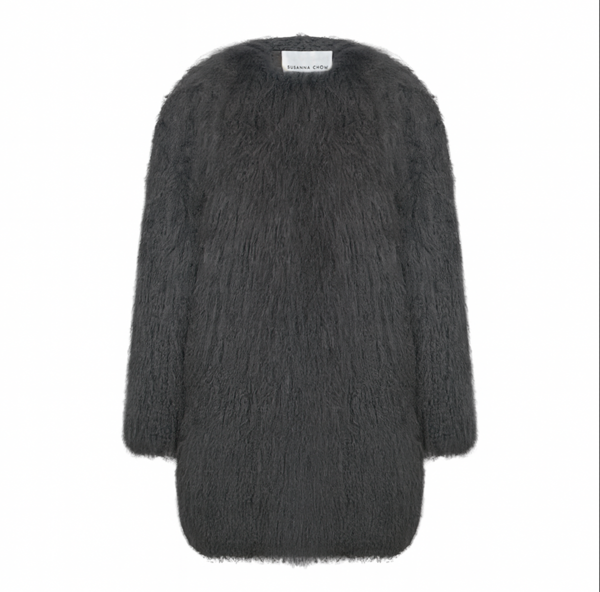 Carrie Shearling Midi Coat