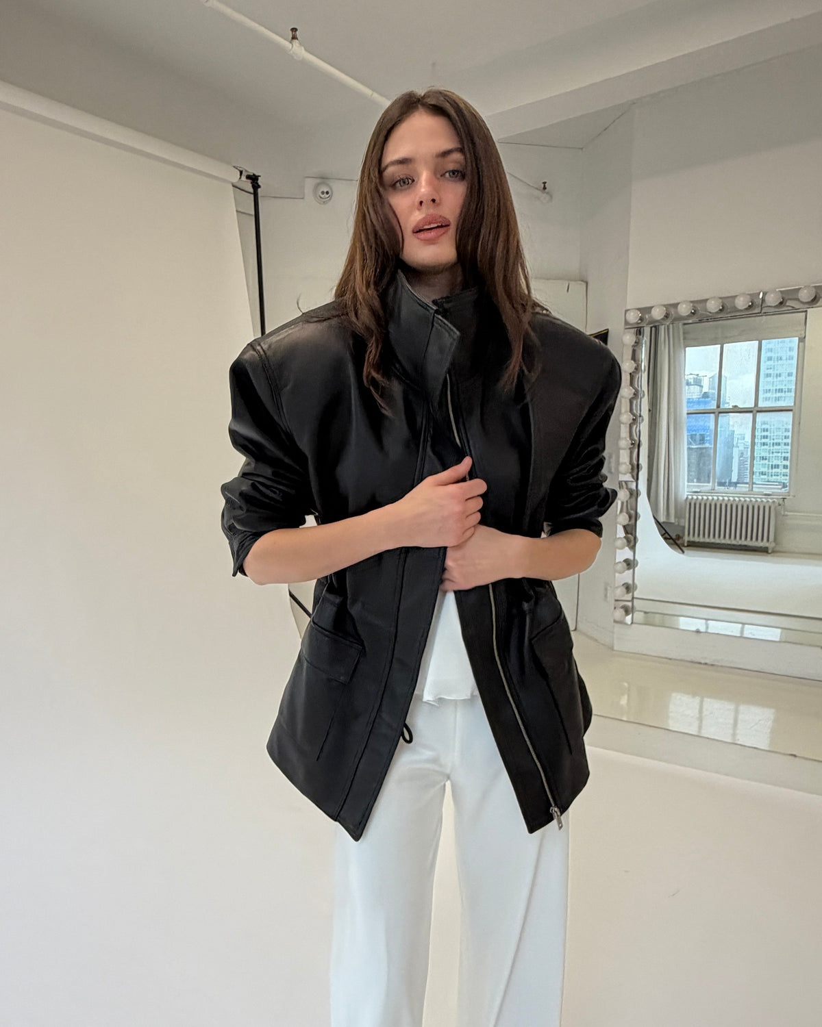 Heidi Leather Jacket