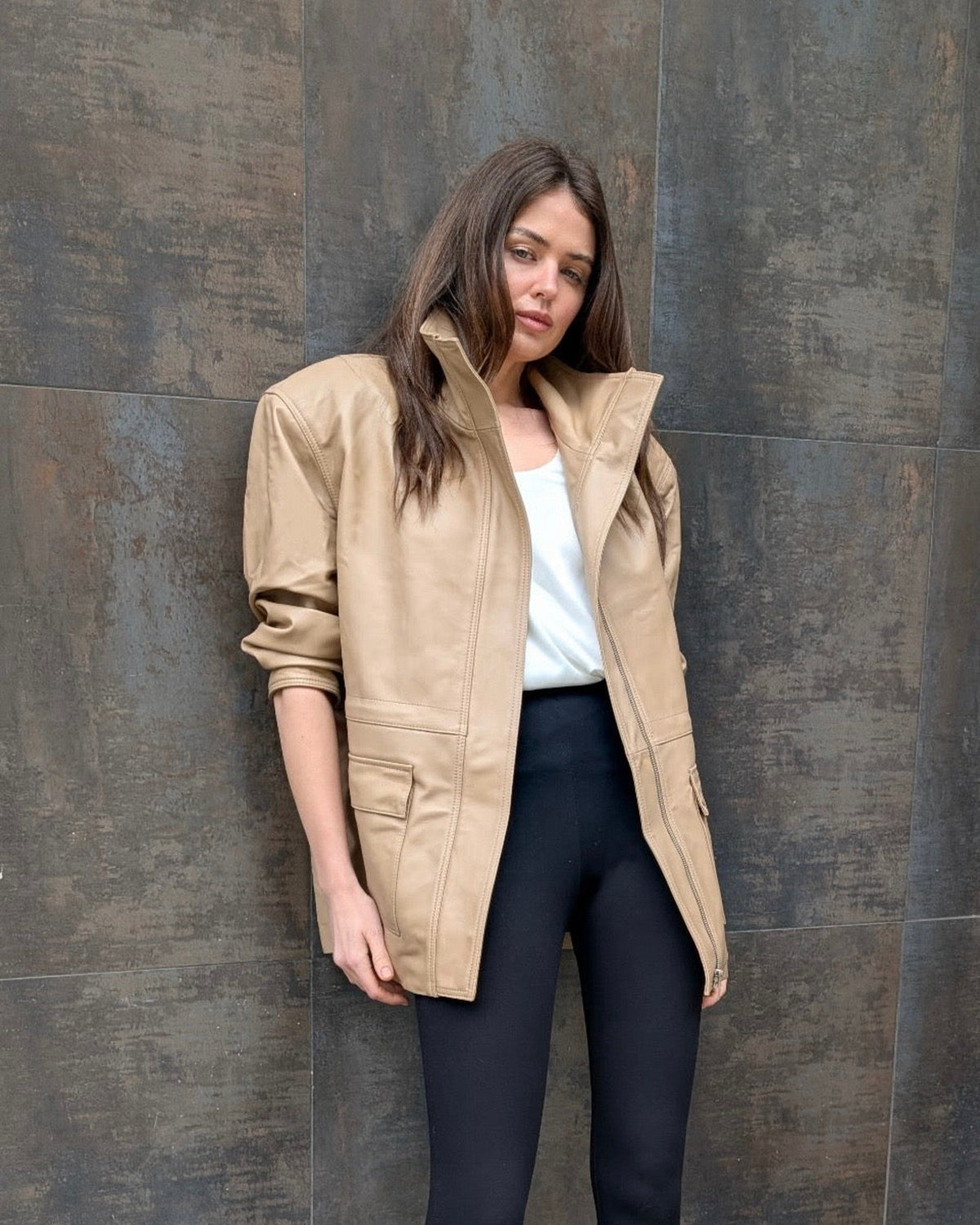 Heidi Leather Jacket