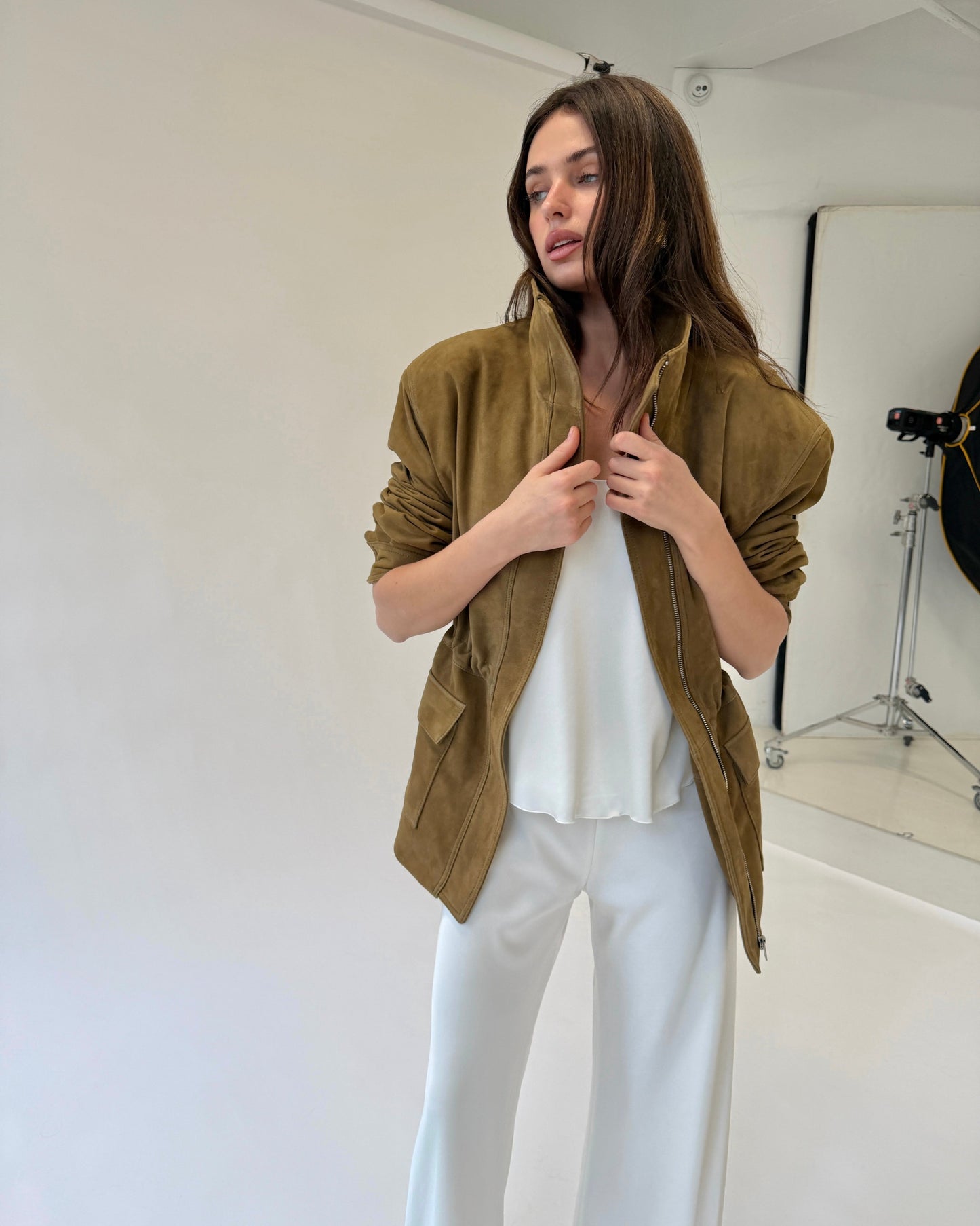 Heidi Suede Jacket