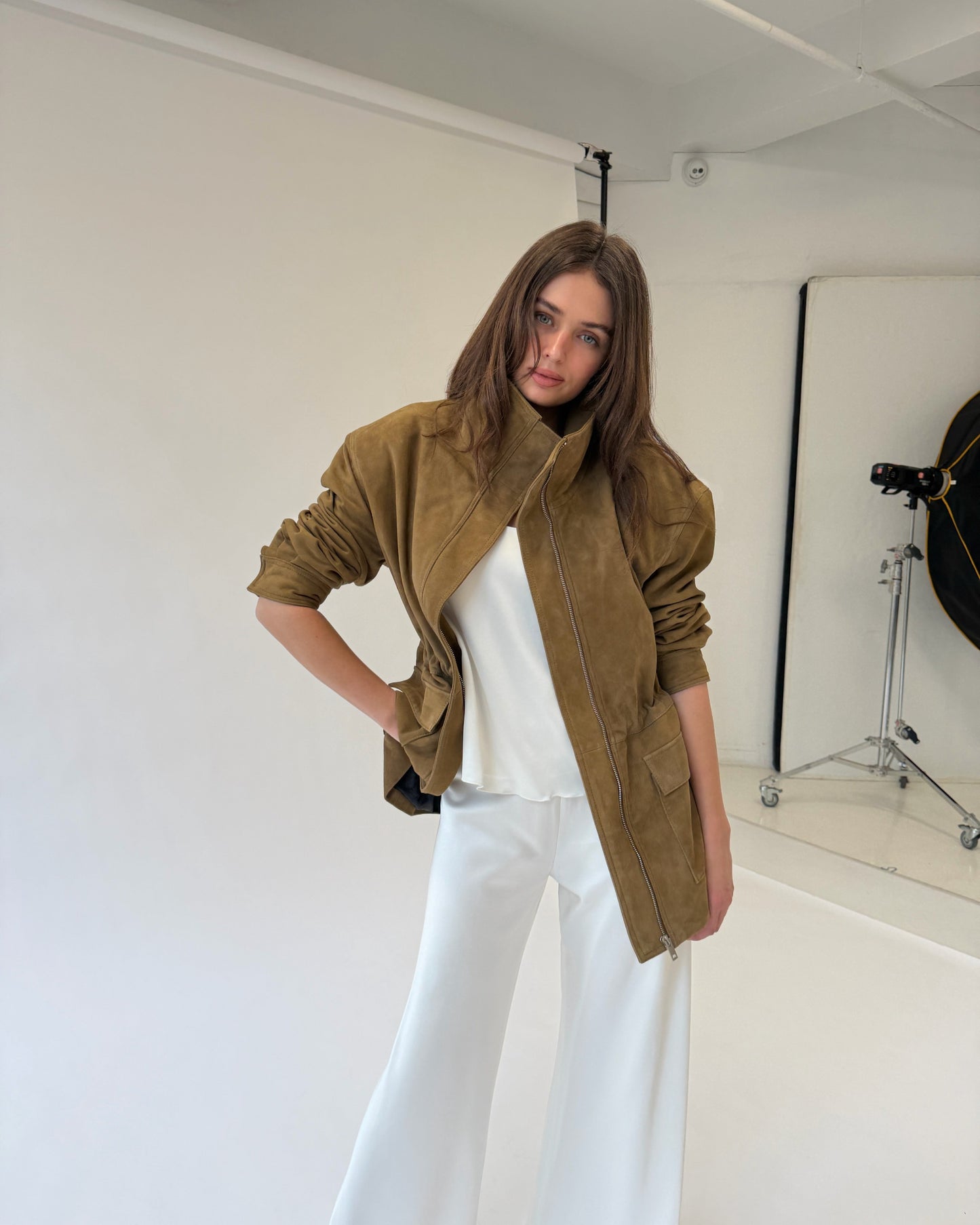 Heidi Suede Jacket