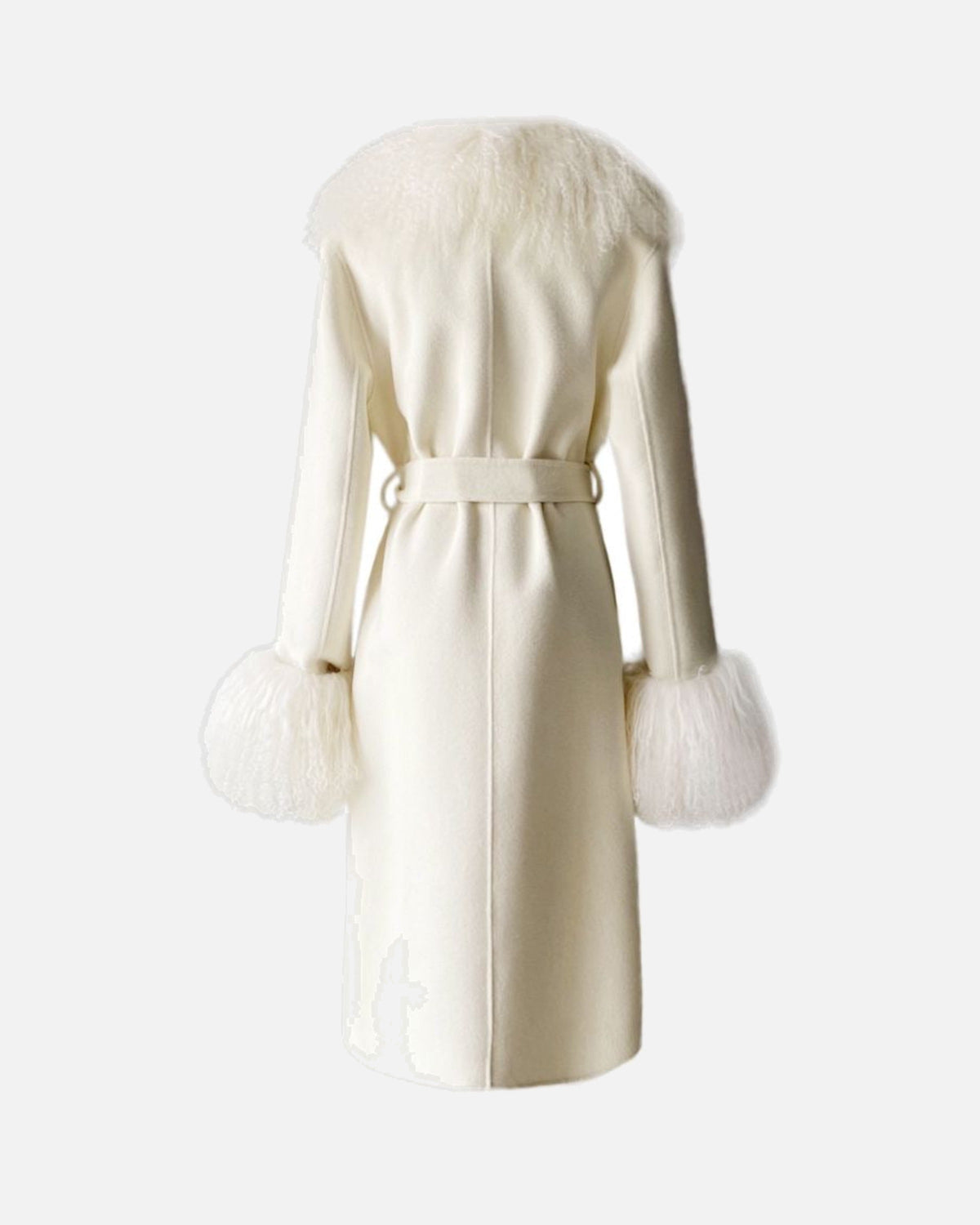 Inez Cashmere Shearling Coat
