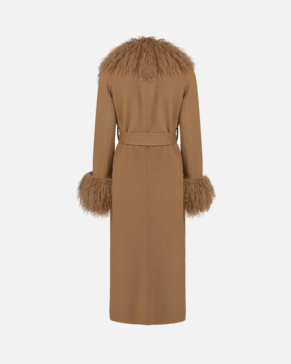 Inez Cashmere Shearling Coat