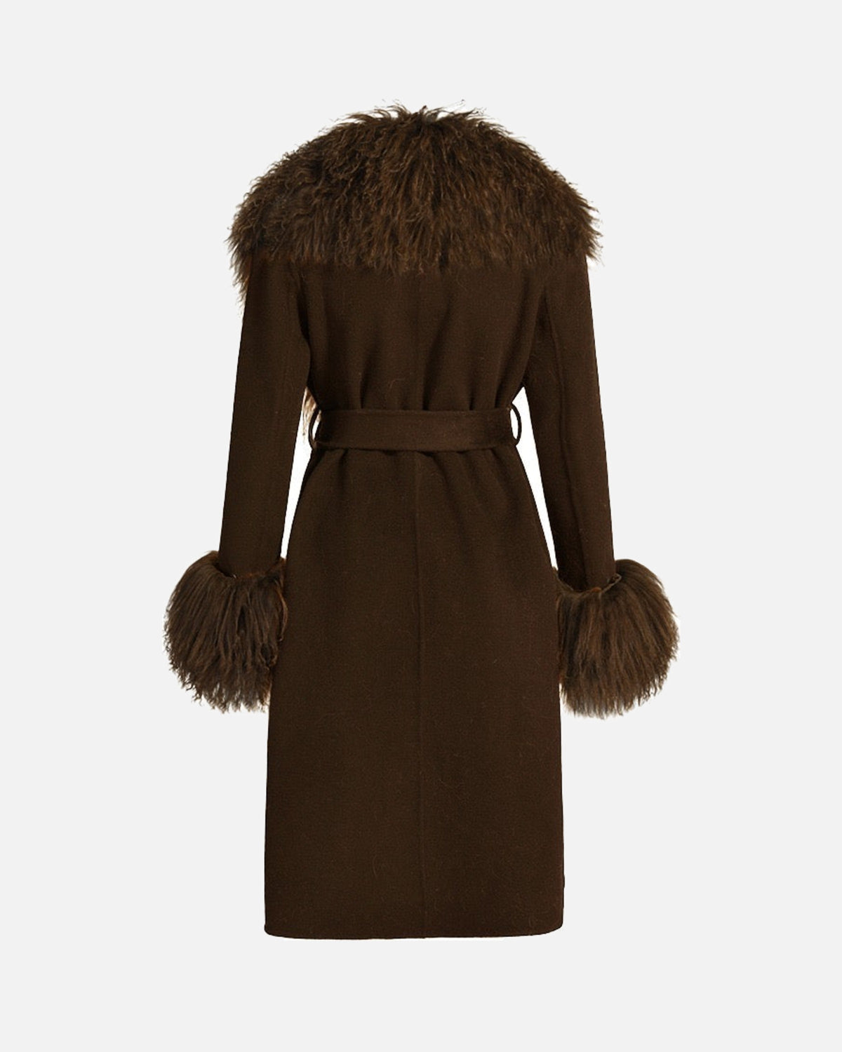 Inez Cashmere Shearling Coat