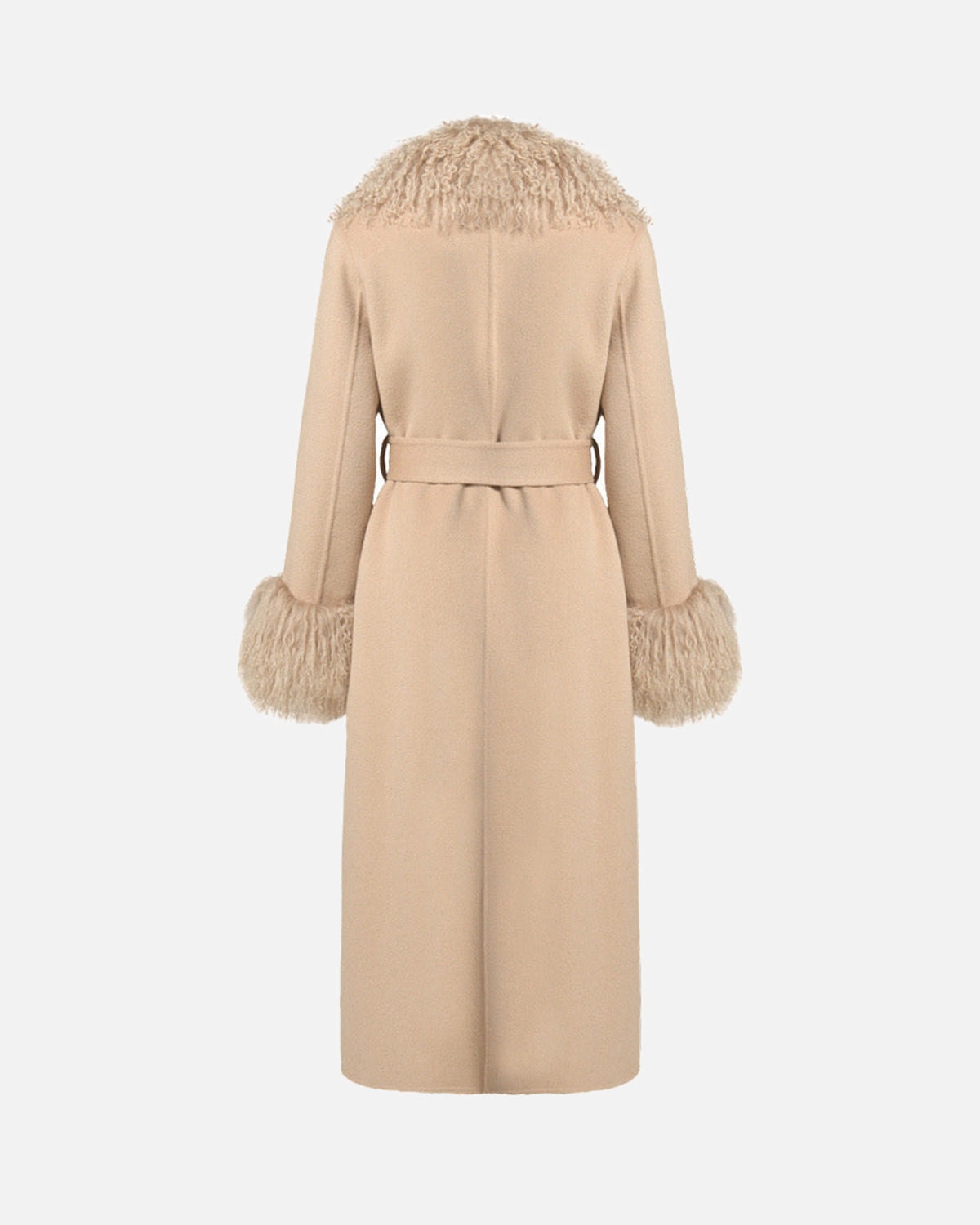 Inez Cashmere Shearling Coat