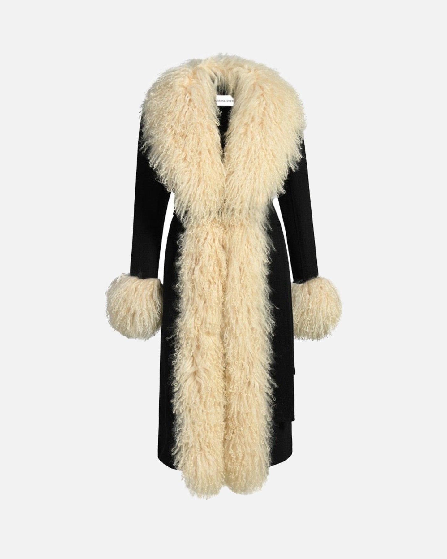 Inez Cashmere Shearling Coat