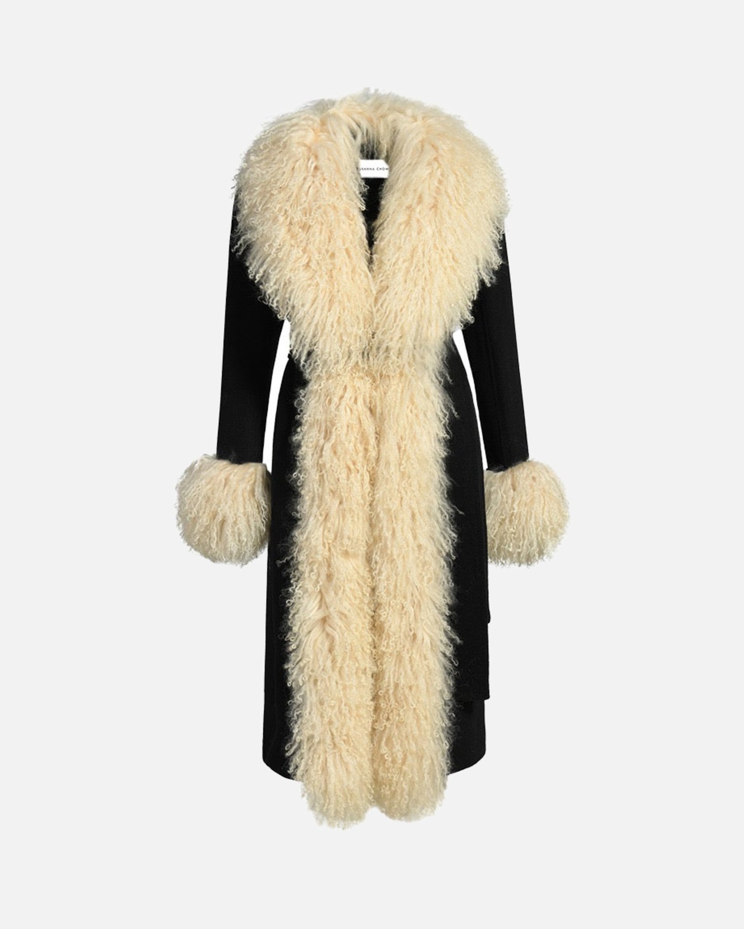 Inez Cashmere Shearling Coat