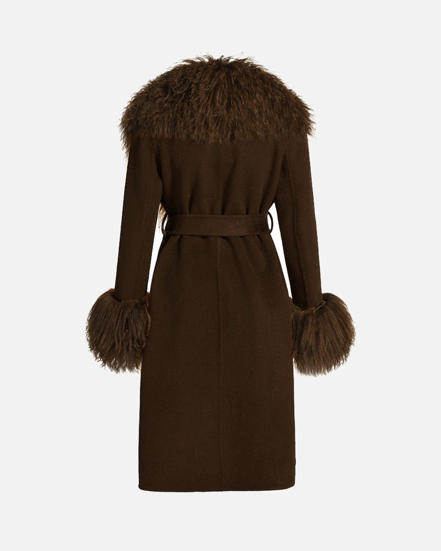 Inez Cashmere Shearling Coat