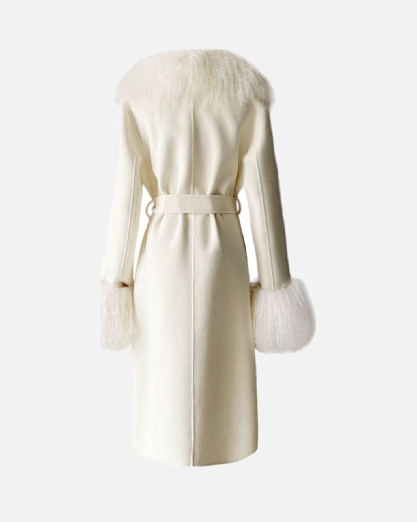 Inez Cashmere Shearling Coat