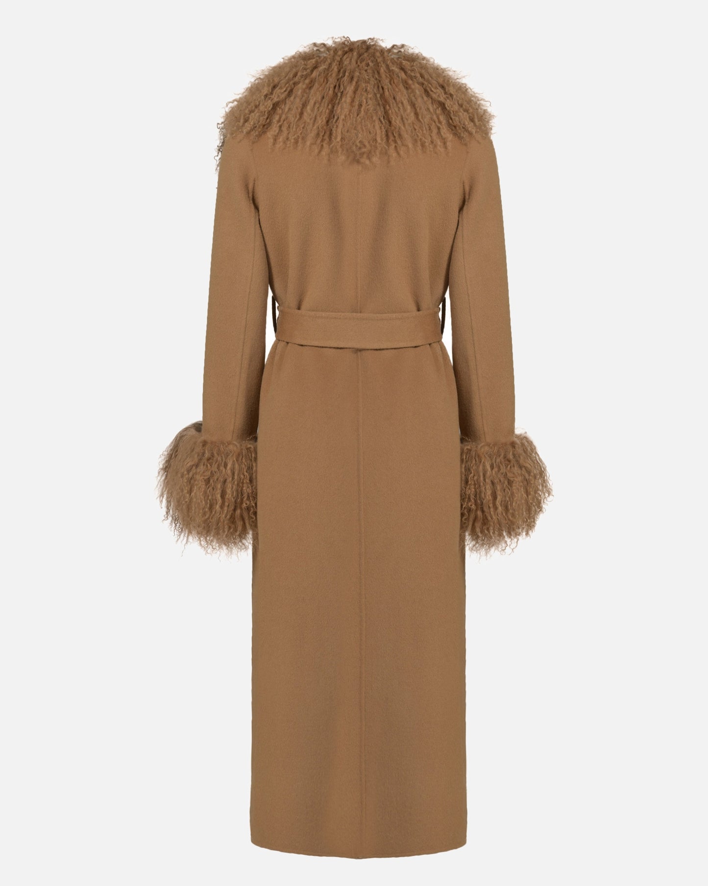 Inez Cashmere Shearling Coat