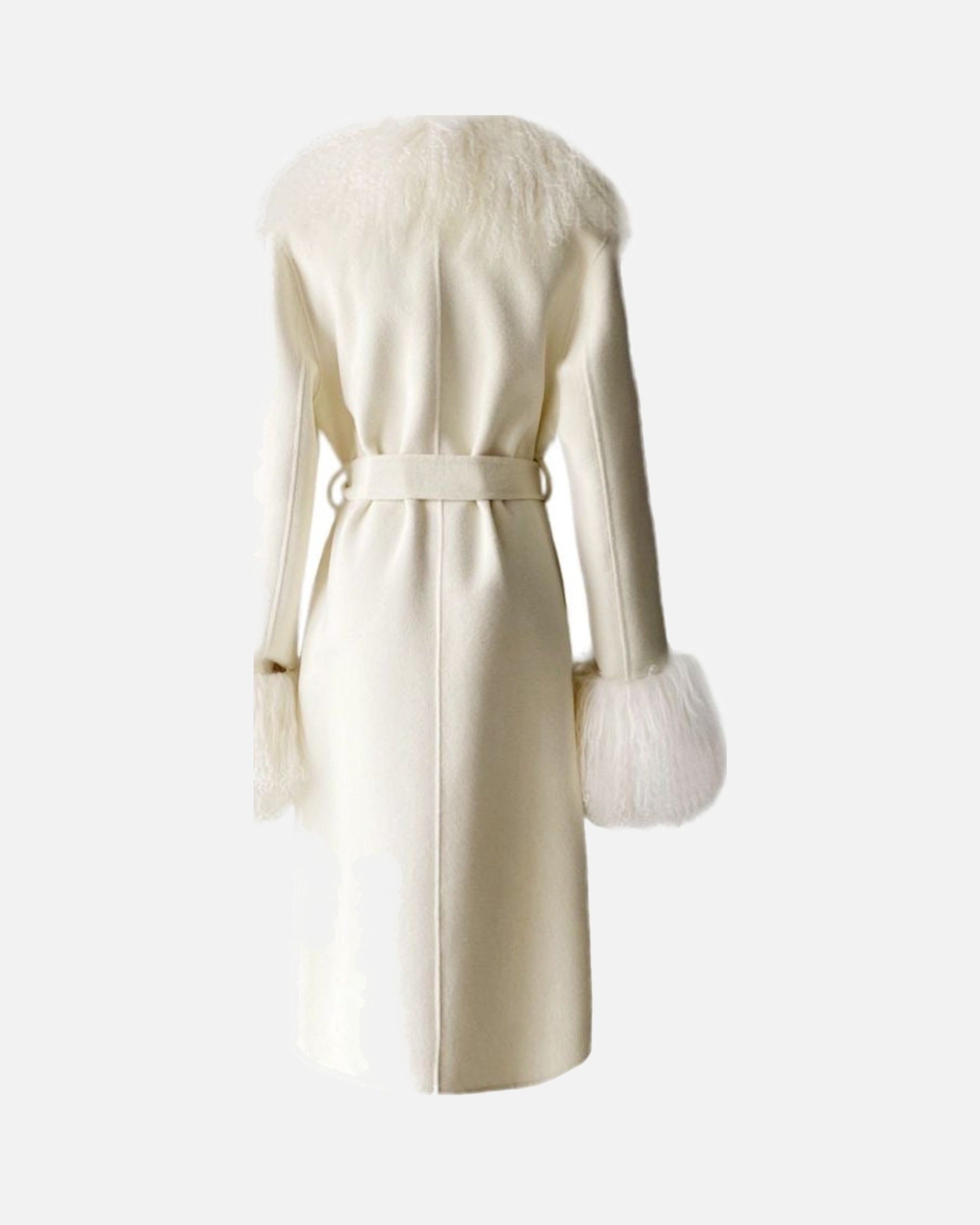 Inez Cashmere Shearling Coat