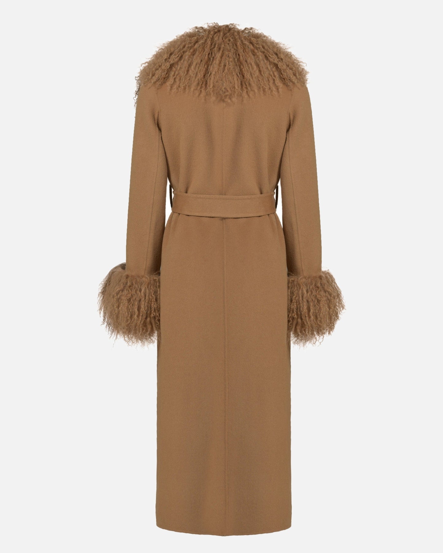 Inez Cashmere Shearling Coat