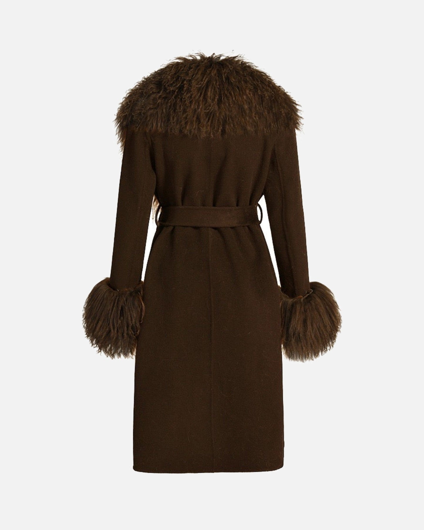 Inez Cashmere Shearling Coat