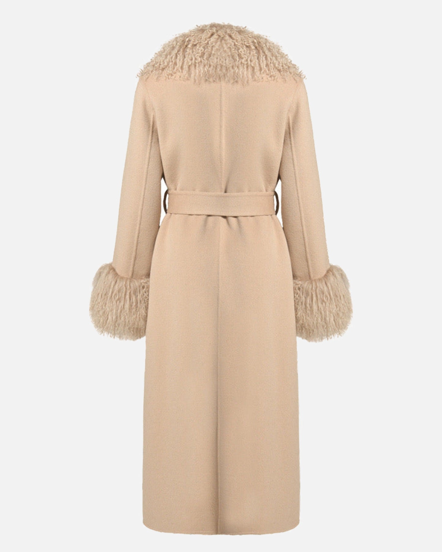 Inez Cashmere Shearling Coat