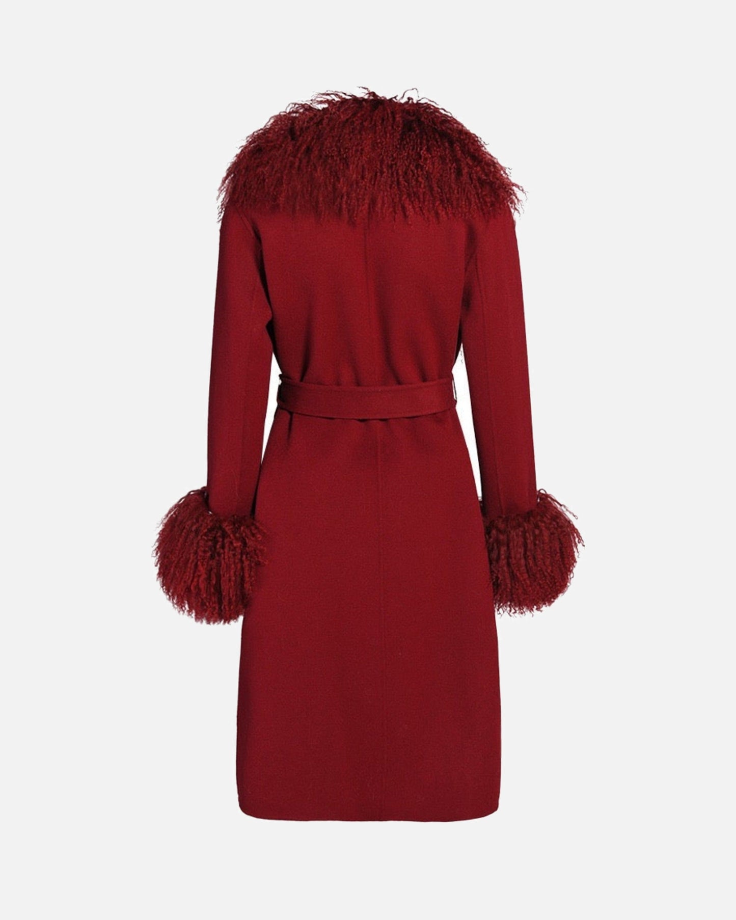 Inez Cashmere Shearling Coat