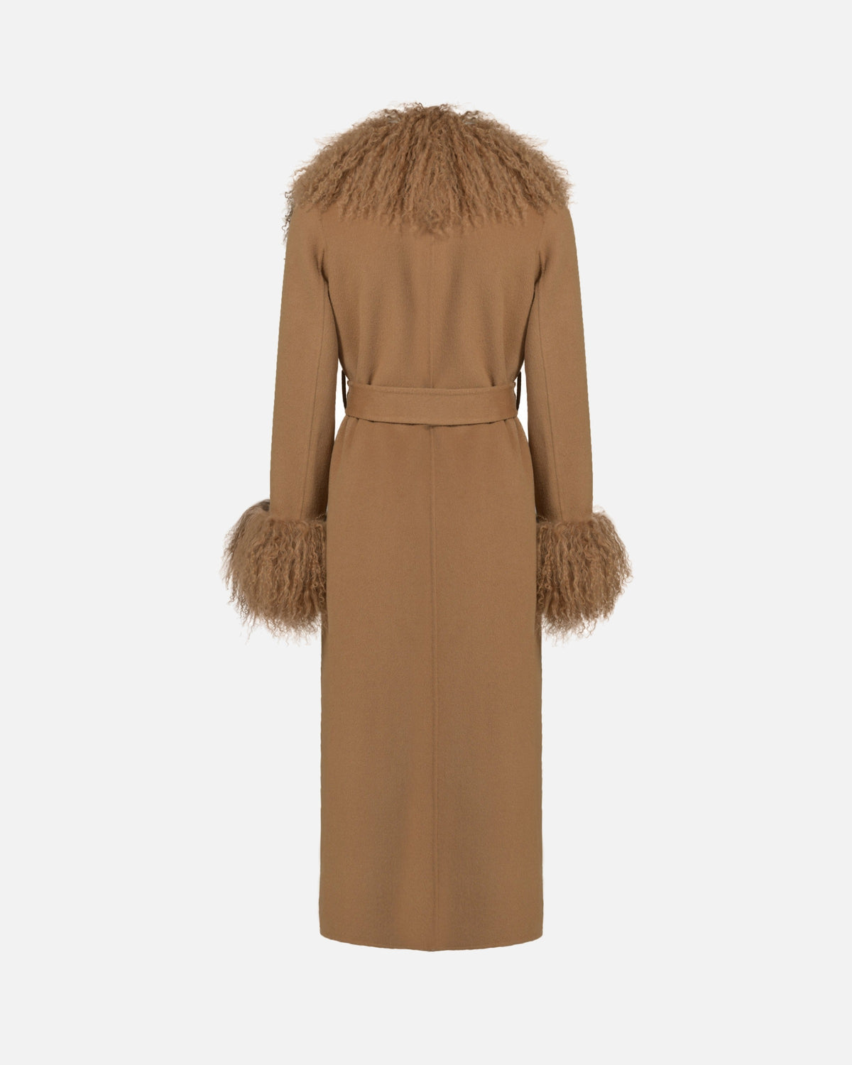 Inez Cashmere Shearling Coat