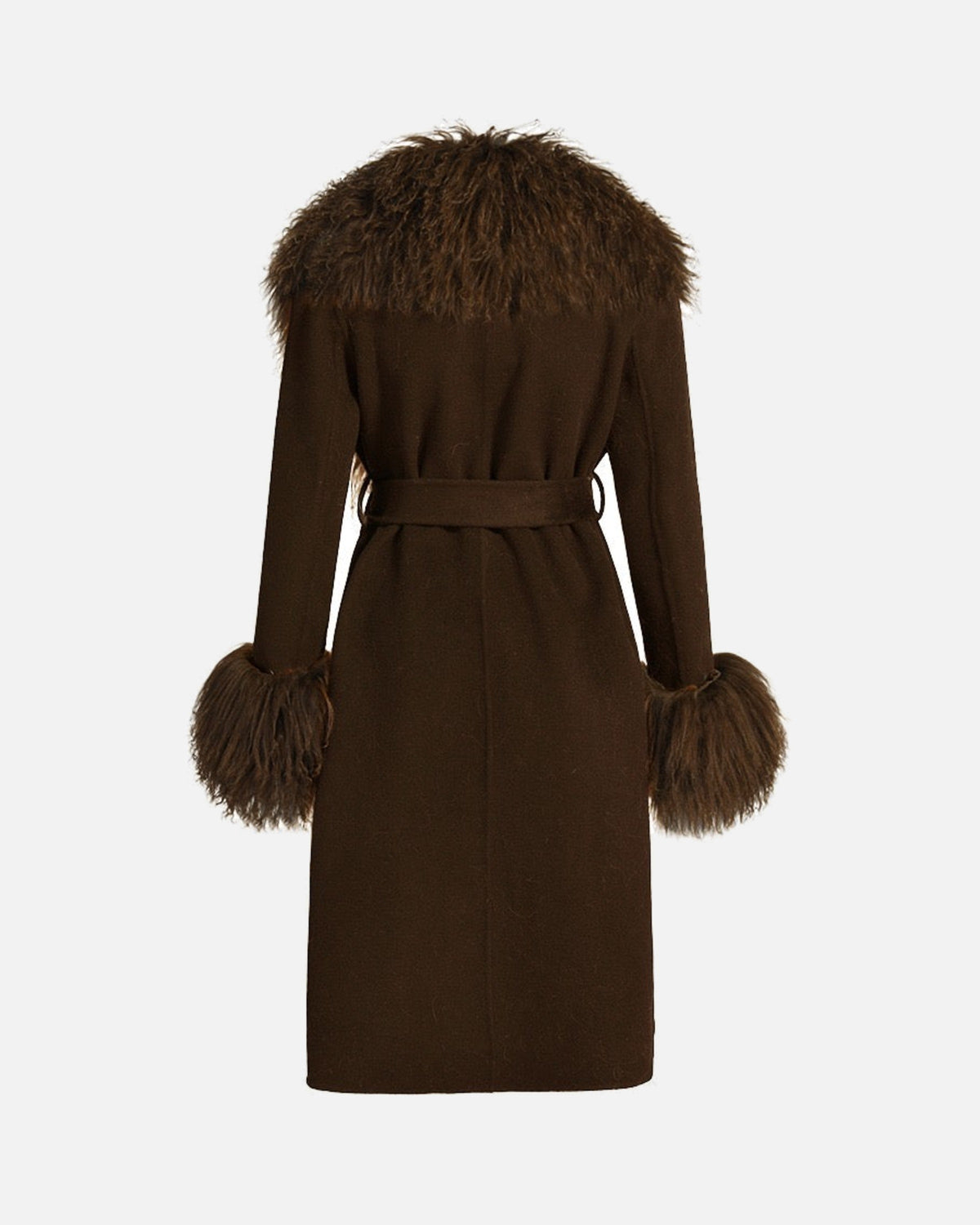Inez Cashmere Shearling Coat