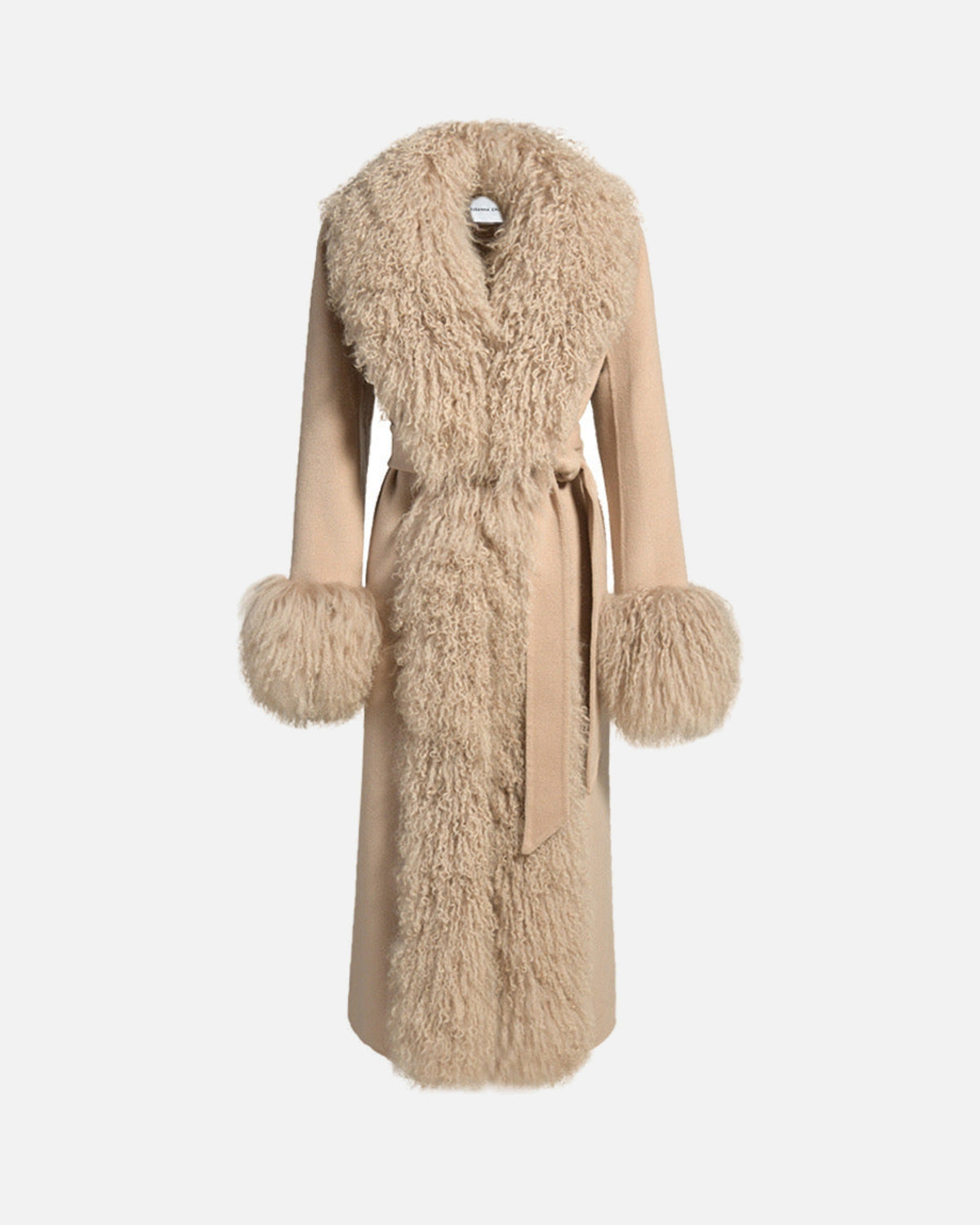 Inez Cashmere Shearling Coat