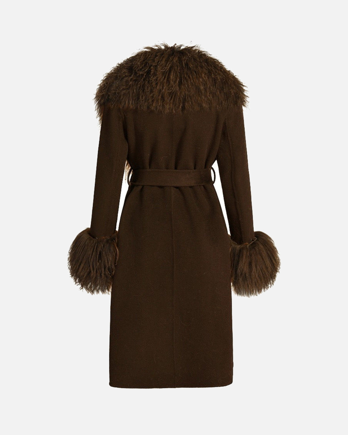 Inez Cashmere Shearling Coat