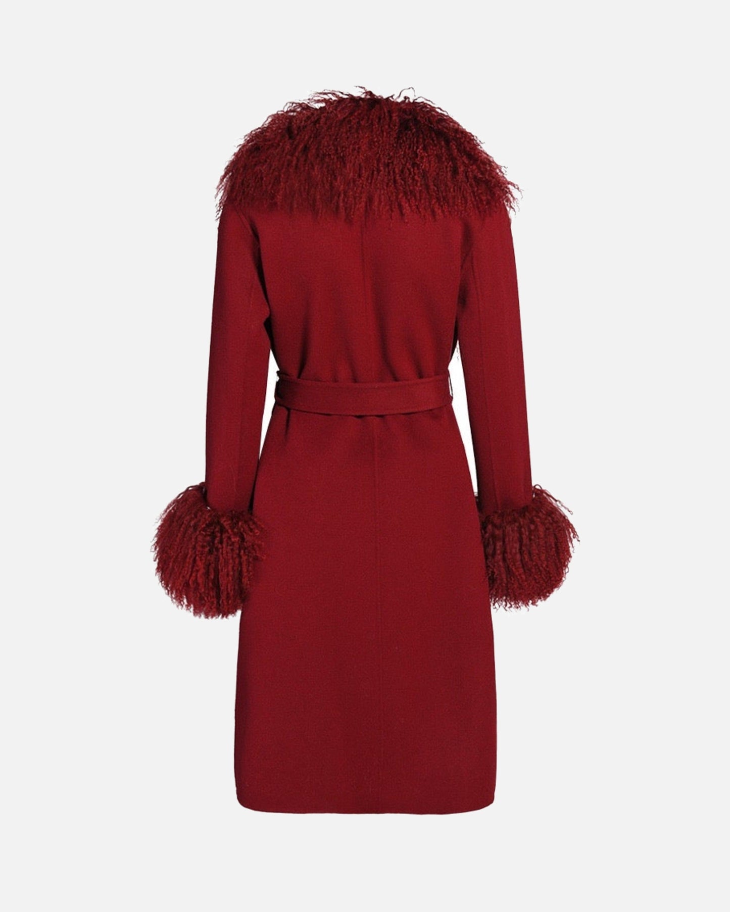Inez Cashmere Shearling Coat