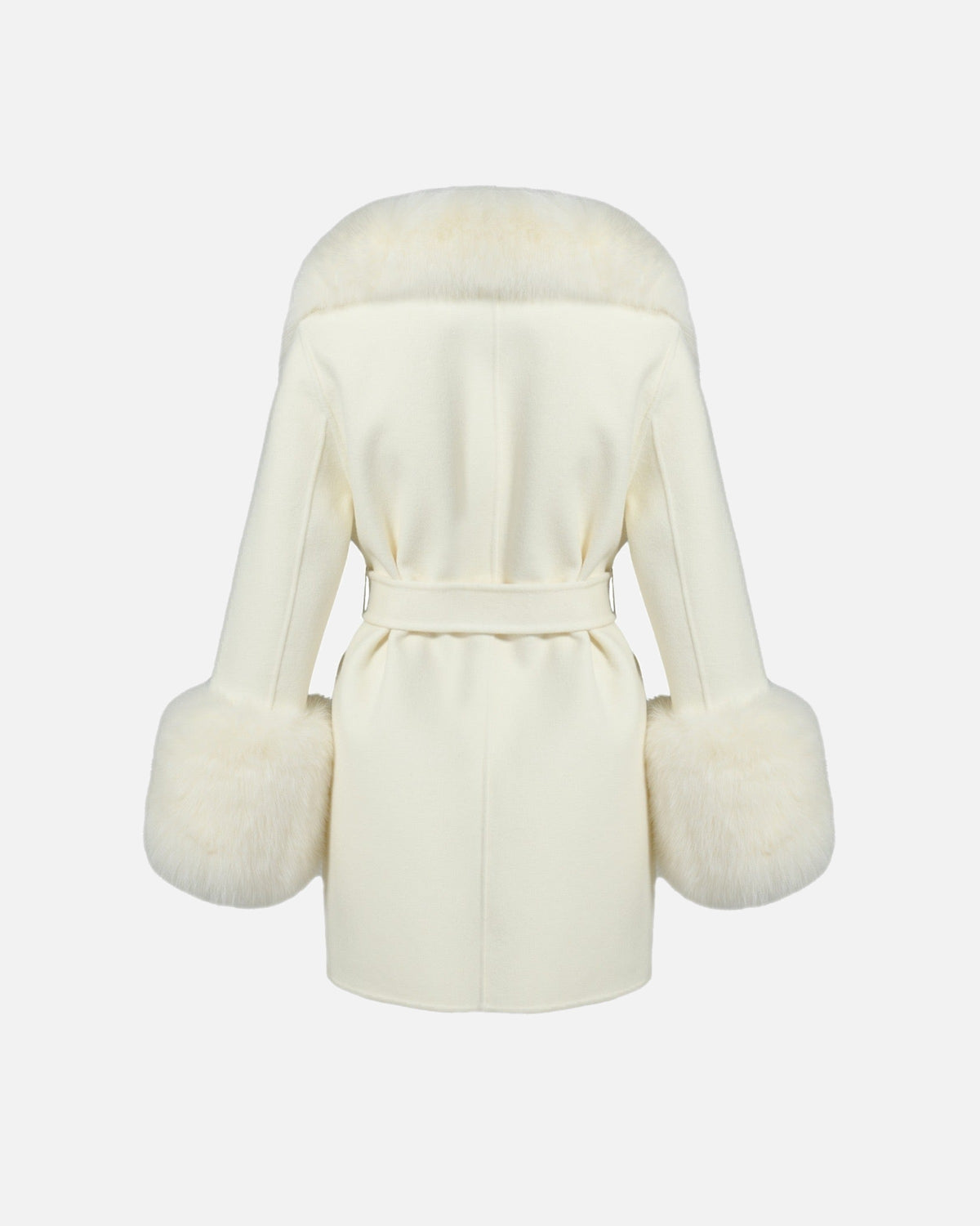 Jojo Midi Cashmere Shearling Coat