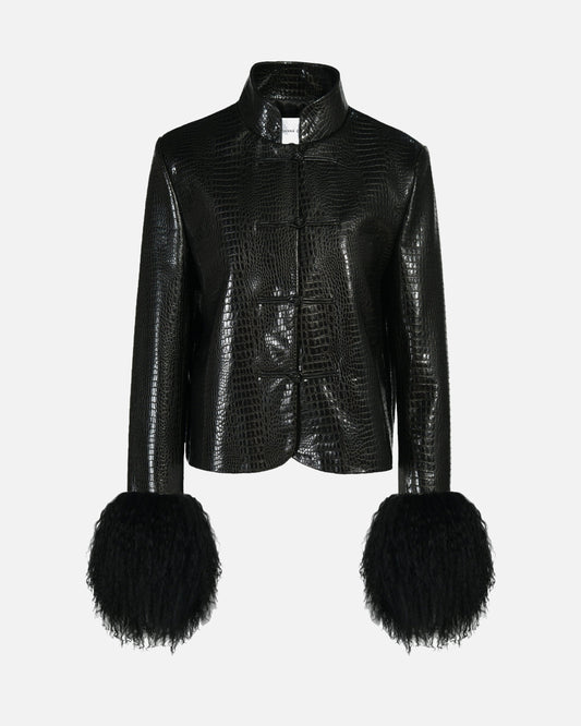 Leighton Croc Jacket