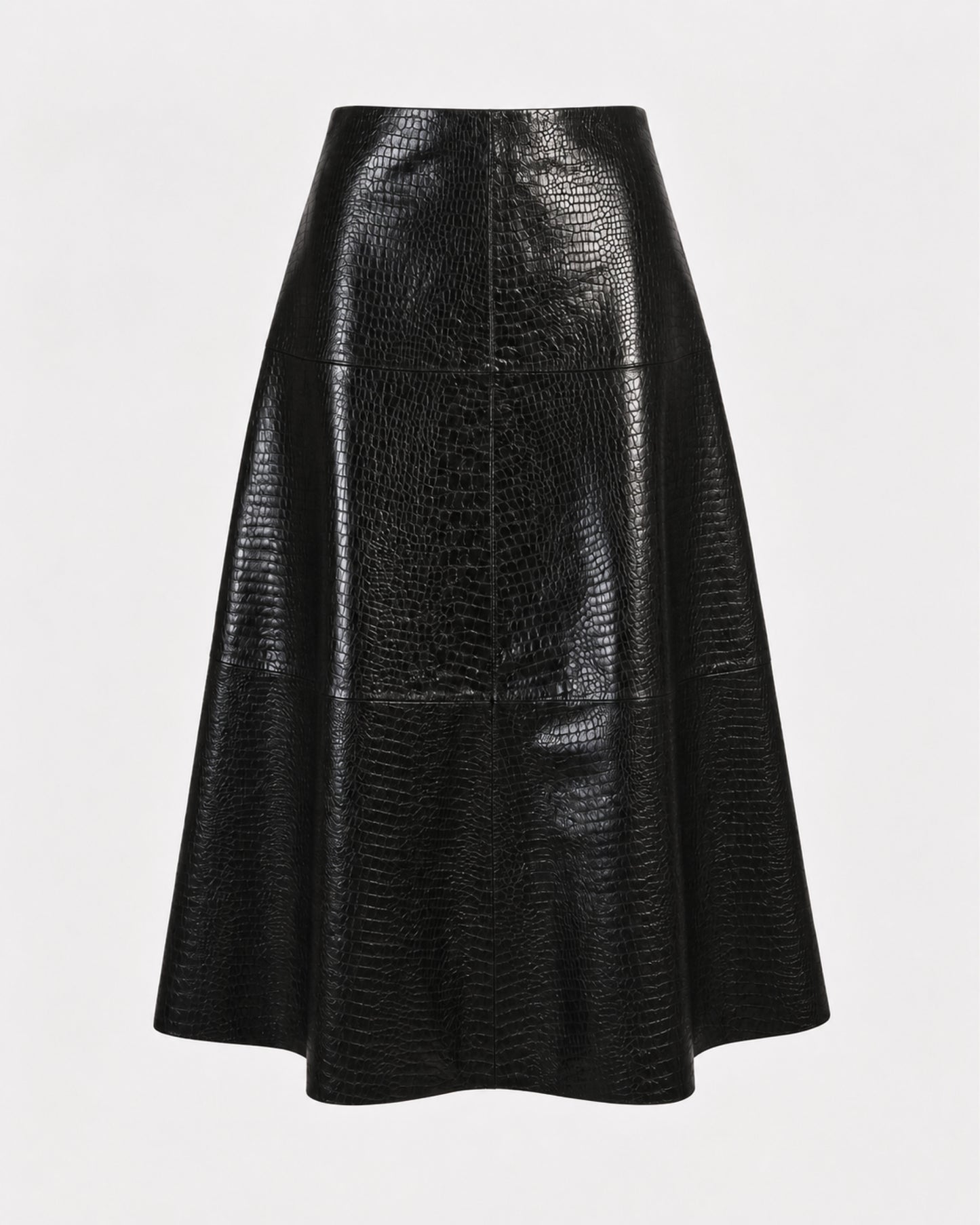 Alara Croc Maxi Skirt