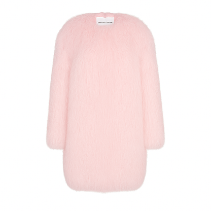 Carrie Shearling Midi Coat