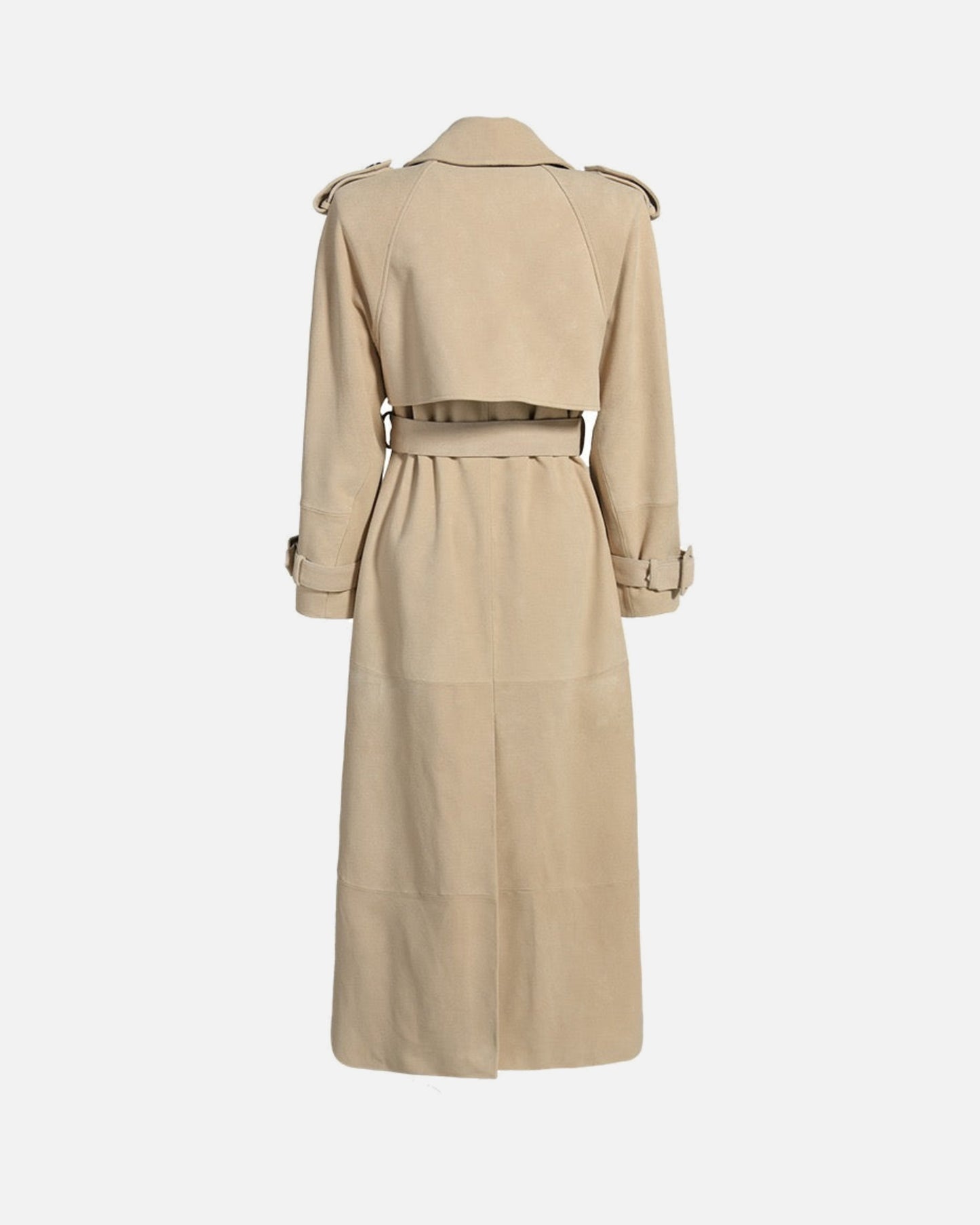 Madison Suede Trench Coat