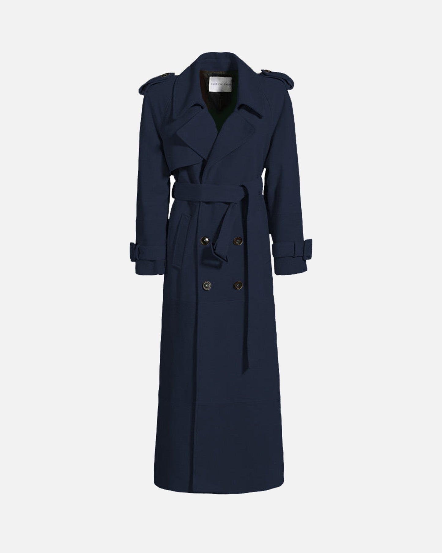 Madison Suede Trench Coat
