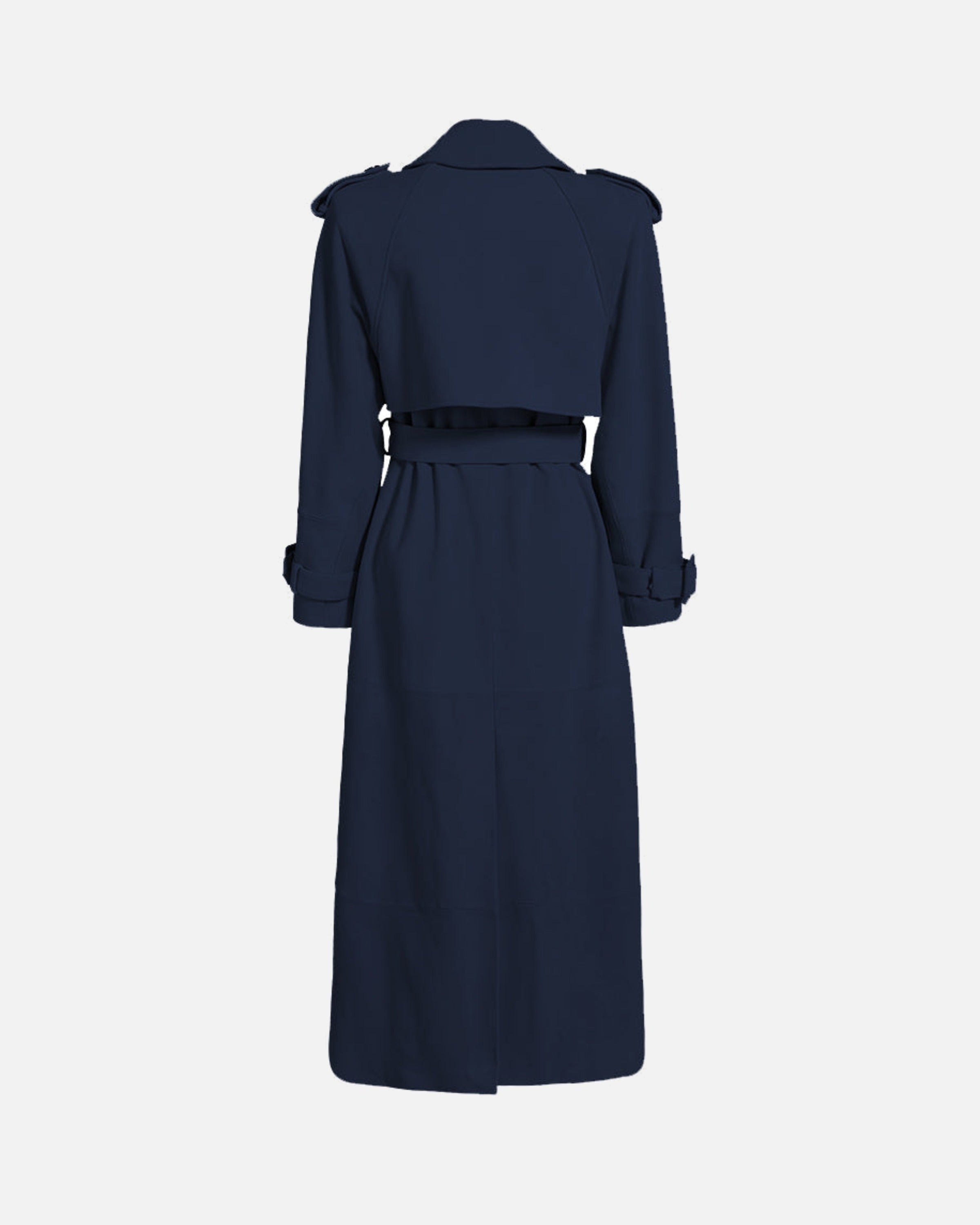 Madison Suede Trench Coat – SUSANNA CHOW