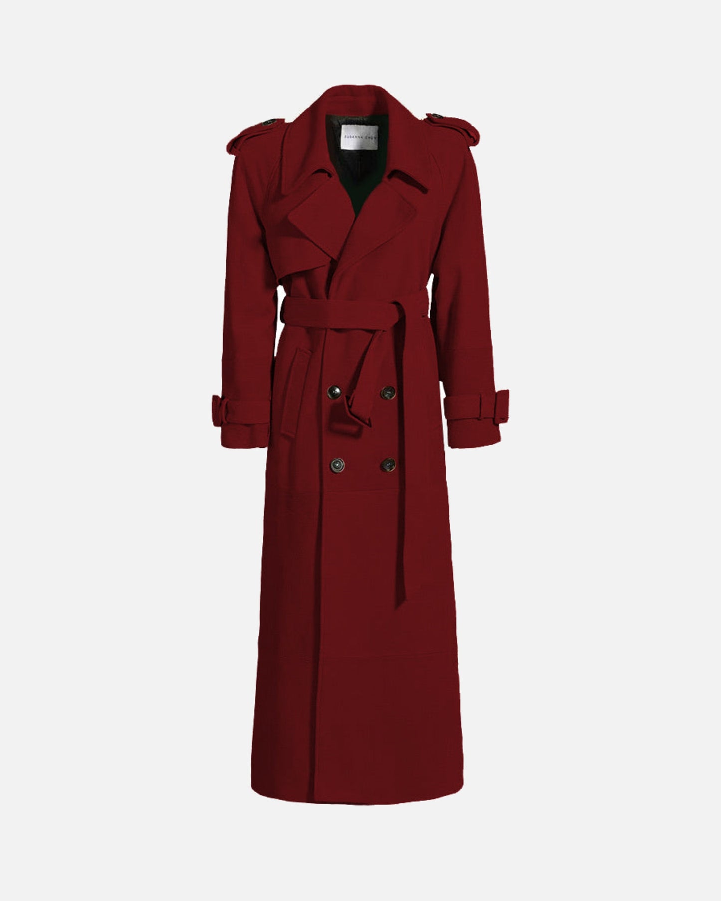 Madison Suede Trench Coat