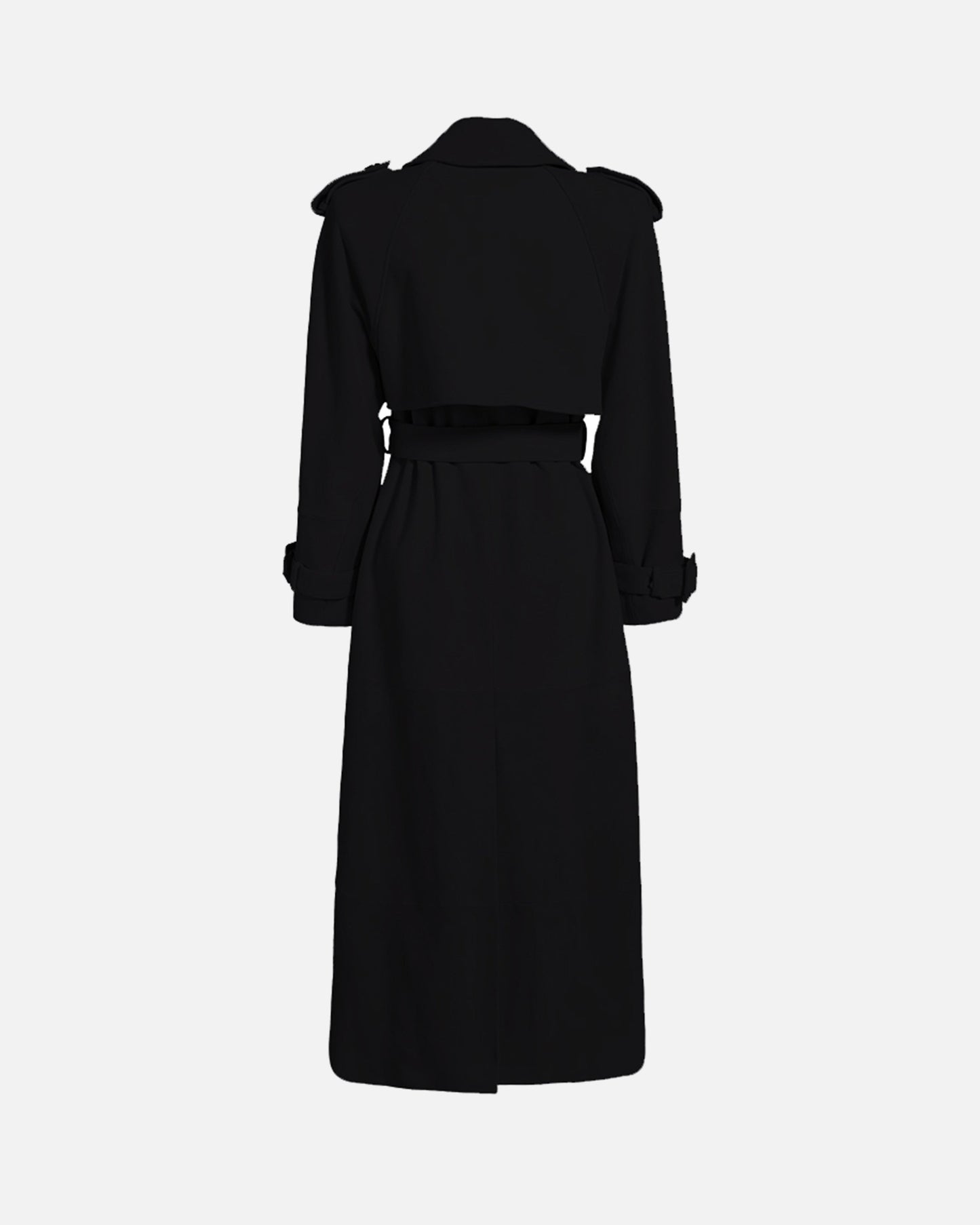 Madison Suede Trench Coat