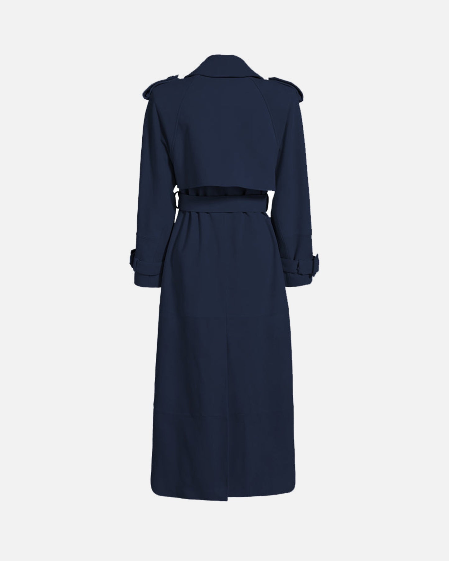 Madison Suede Trench Coat