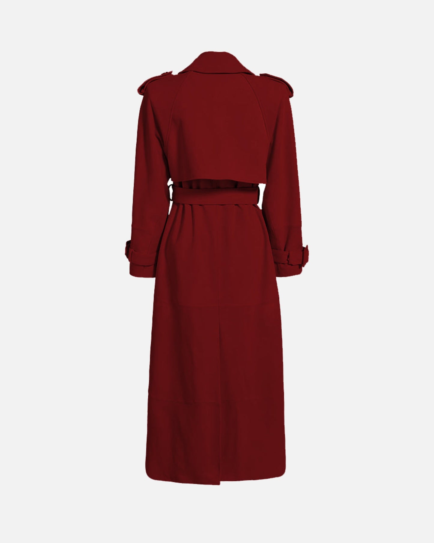 Madison Suede Trench Coat