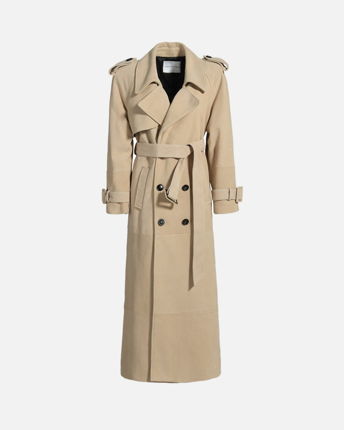 Madison Suede Trench Coat