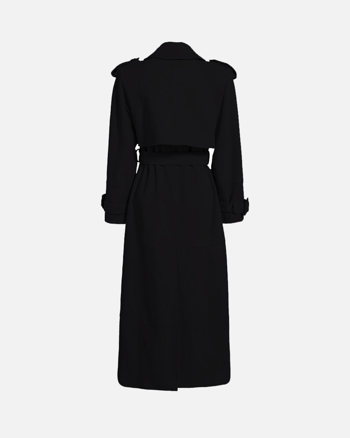 Madison Suede Trench Coat